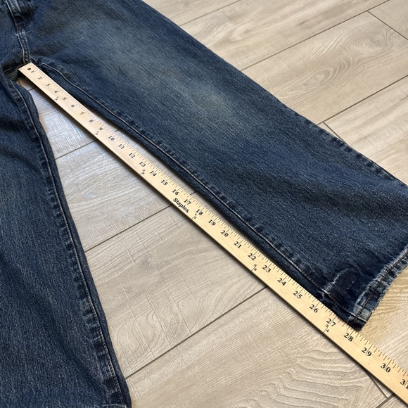 Urban Up 28x28" Premium Denim Bootcut 100% Cotton Jeans Size 18 Adj Waist - Picture 3 of 16